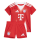 adidas FC Bayern München Mini-Trikoset Home 25/26 Baby - rot/weiß