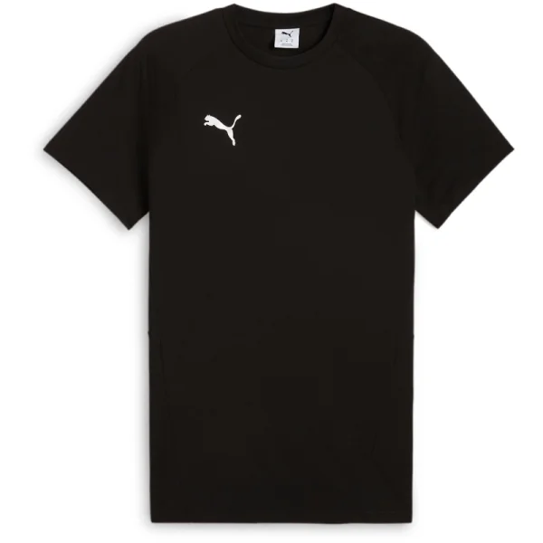 Puma teamEvostripe T-Shirt Herren - schwarz/weiß