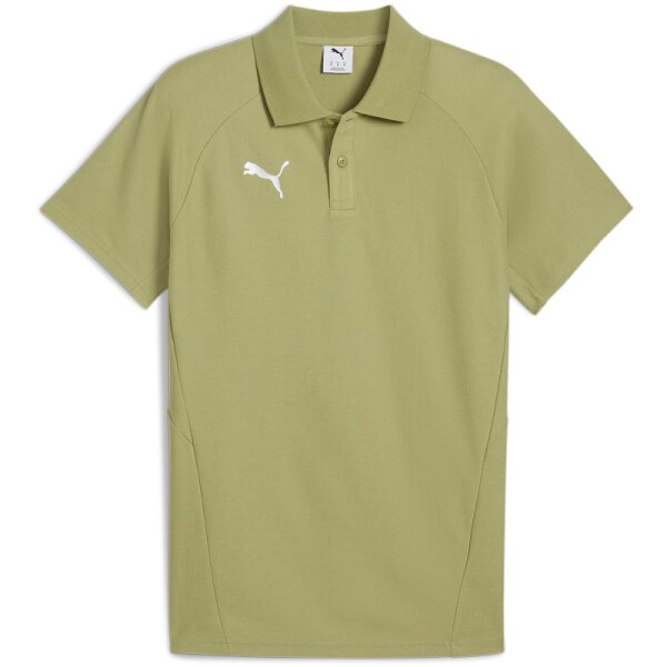 Puma teamEvostripe Poloshirt Herren - grün/weiß