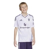 adidas Manchester United Trikot Away 25/26 Kinder - weiß/schwarz