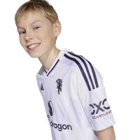 adidas Manchester United Trikot Away 25/26 Kinder - weiß/schwarz