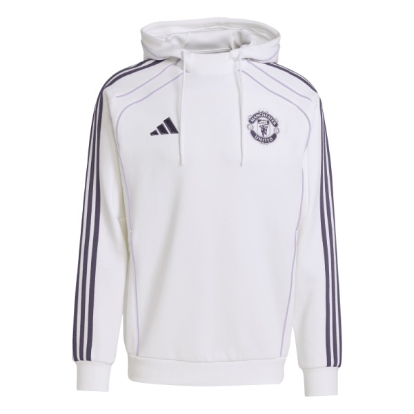 adidas Manchester United UBP Hoodie Herren - weiß/lila