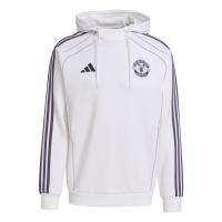 adidas Manchester United UBP Hoodie Herren - weiß/lila