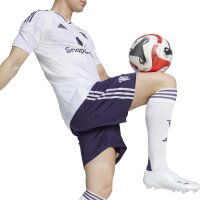 adidas Manchester United Shorts Away 25/26 Herren - lila/weiß