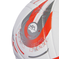 adidas UEFA Womens EURO25 Final League Trainingsball - weiß/orange/silber