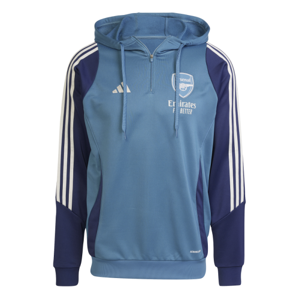 adidas FC Arsenal Tiro 24 Training Hoodie 25/26 Herren - blau/weiß