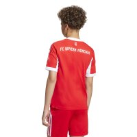 adidas FC Bayern München Trikot Home 25/26 Kinder - rot/weiß