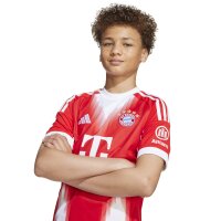 adidas FC Bayern München Trikot Home 25/26 Kinder - rot/weiß