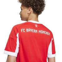 adidas FC Bayern München Trikot Home 25/26 Kinder - rot/weiß