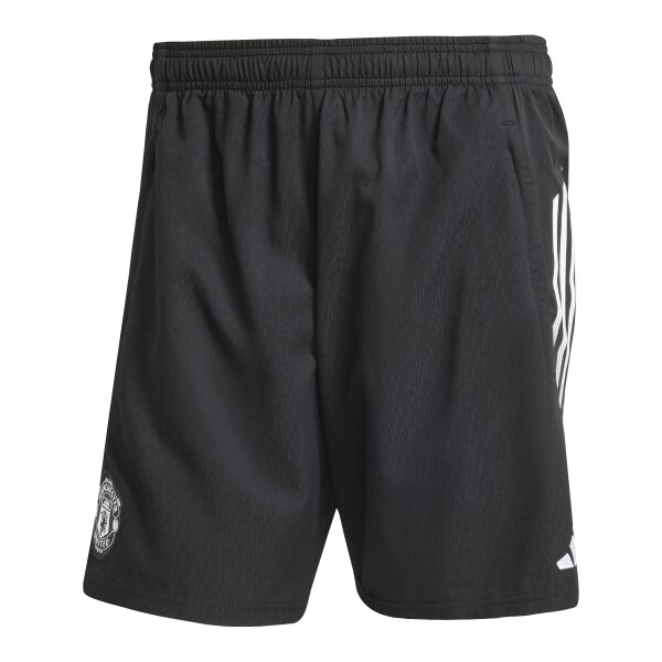 adidas Manchester United Tiro 25 Competition Downtime Shorts Herren - schwarz/weiß/lila