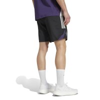 adidas Manchester United Tiro 25 Competition Downtime Shorts Herren - schwarz/weiß/lila