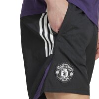 adidas Manchester United Tiro 25 Competition Downtime Shorts Herren - schwarz/weiß/lila