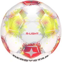 Derbystar Bundesliga Club S-Light 290gr. 25/26 Fußball - weiß/rot/gelb