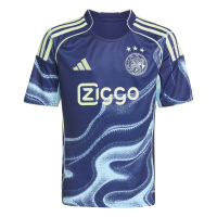 adidas Ajax Amsterdam Trikot Away 25/26 Kinder - blau/gelb
