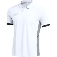 Nike Academy 25 Poloshirt Herren - weiß/grau/schwarz