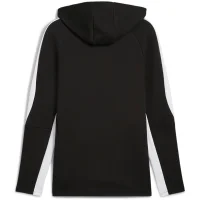 Puma teamEvostripe Hoodie Herren - schwarz/weiß
