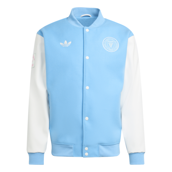 adidas Inter Miami CF adidas Originals Anthem Jacke 25/26 Herren - blau/weiß