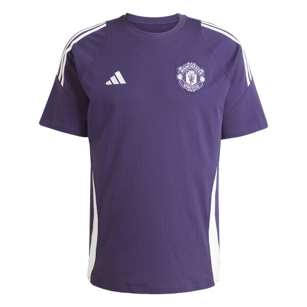 adidas Manchester United Tiro 25 Competition Cotton T-Shirt 25/26 Herren - lila/weiß