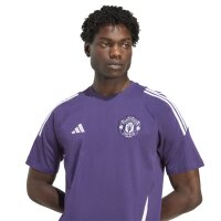 adidas Manchester United Tiro 25 Competition Cotton T-Shirt 25/26 Herren - lila/weiß