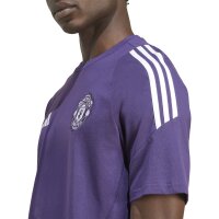adidas Manchester United Tiro 25 Competition Cotton T-Shirt 25/26 Herren - lila/weiß