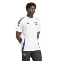 adidas Manchester United Tiro 25 Competition Cotton T-Shirt 25/26 Herren - weiß/schwarz