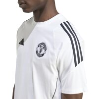 adidas Manchester United Tiro 25 Competition Cotton T-Shirt 25/26 Herren - weiß/schwarz