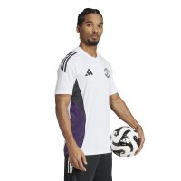 adidas Manchester United Tiro 25 Competition Trainingstrikot 25/26 Herren - weiß/schwarz/lila