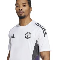 adidas Manchester United Tiro 25 Competition Trainingstrikot 25/26 Herren - weiß/schwarz/lila