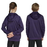 adidas Manchester United Tiro 25 Competition Trainingshoodie 25/26 Kinder - lila/weiß