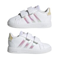 adidas Grand Court Lifestyle Court Hook and Loop Schuh Kinder - ftwr white