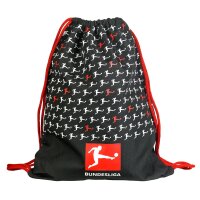 Derbystar Bundesliga Sportbeutel v25 - schwarz/rot/weiss...