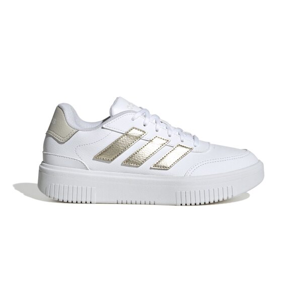 adidas COURTBLOCK BOLD Sneaker Damen - ftwr white/cyber met./orbit grey