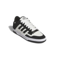 adidas RAPID COURT LOW Basketballschuhe Herren - core black/cloud white/ftwr white