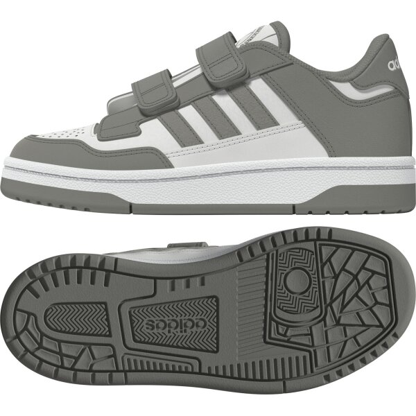 adidas RAPID COURT CF C Basketballschuhe Kinder - silver pebble