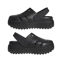 adidas ADILETTE CLOG PLATFORM Badeschlappe Damen - core black