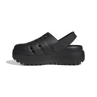 adidas ADILETTE CLOG PLATFORM Badeschlappe Damen - core black