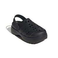 adidas ADILETTE CLOG PLATFORM Badeschlappe Damen - core black