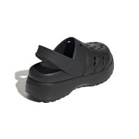 adidas ADILETTE CLOG PLATFORM Badeschlappe Damen - core black