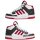 adidas RAPID COURT MID J Basketballschuhe Kinder - core black