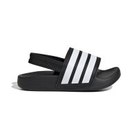 adidas ADILETTE ESTRAP I Badeschlappe Kinder - core black