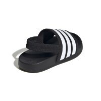 adidas ADILETTE ESTRAP I Badeschlappe Kinder - core black