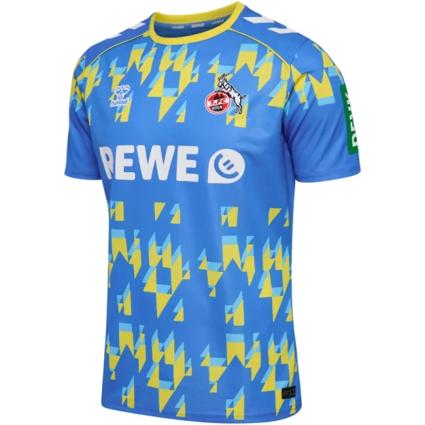 hummel 1. FC Köln Torwarttrikot 25/26 Herren - blau/gelb/weiß