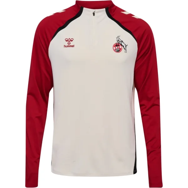 hummel 1. FC Köln Trainingstop 25/26 Herren - marshmellow/chili