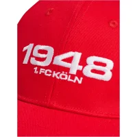 hummel 1. FC Köln Cap 25/26 - rot/weiß