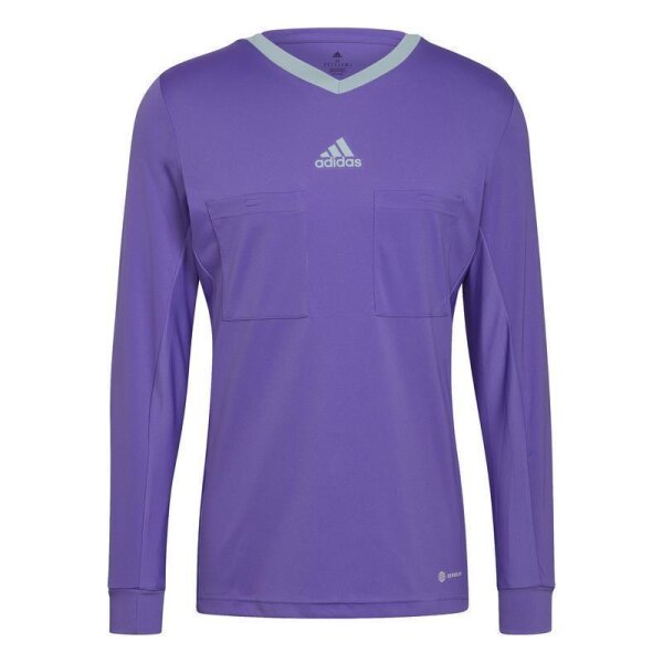 adidas Referee 22 Schiedsrichter Trikot Langarm Herren - lila-L