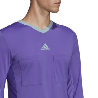 adidas Referee 22 Schiedsrichter Trikot Langarm Herren - lila-L