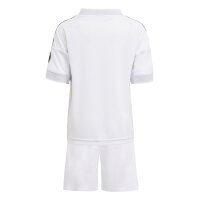 adidas Real Madrid Mini-Kit Home 25/26 Kinder - weiß/schwarz