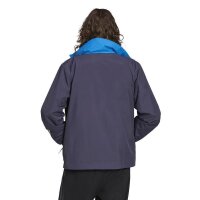 adidas BSC 3-Streifen Regenjacke Herren - blau-L