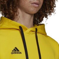 adidas Entrada 22 Hoodie Herren - gelb - XL