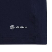 adidas Entrada 22 T-Shirt Kinder - navy